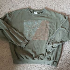 Olive Green Men's Sweater